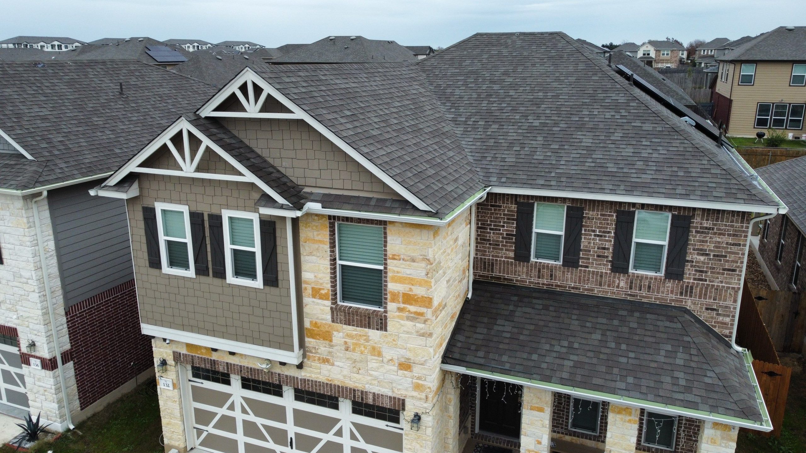 Greater Austin Roofing in Austin, Texas - Picture of New Residential Shingle Roof