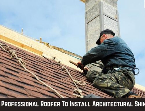 Use A Professional Roofer To Install Architectural Shingles!